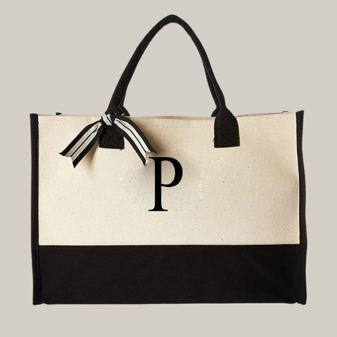 "P" Brunch At The Beverly Large Tote