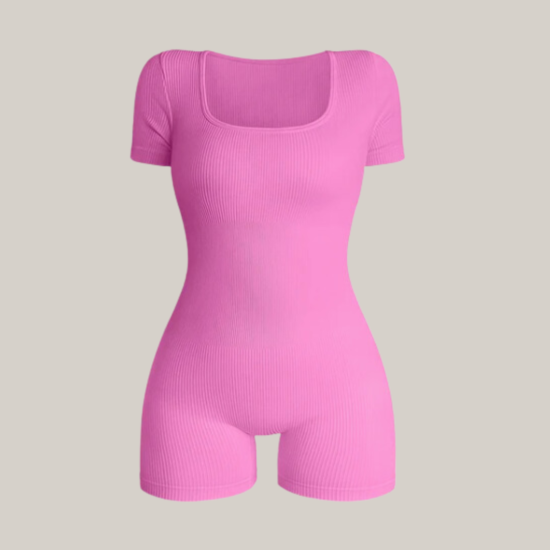 Square Neck Gym Fit (PINK)