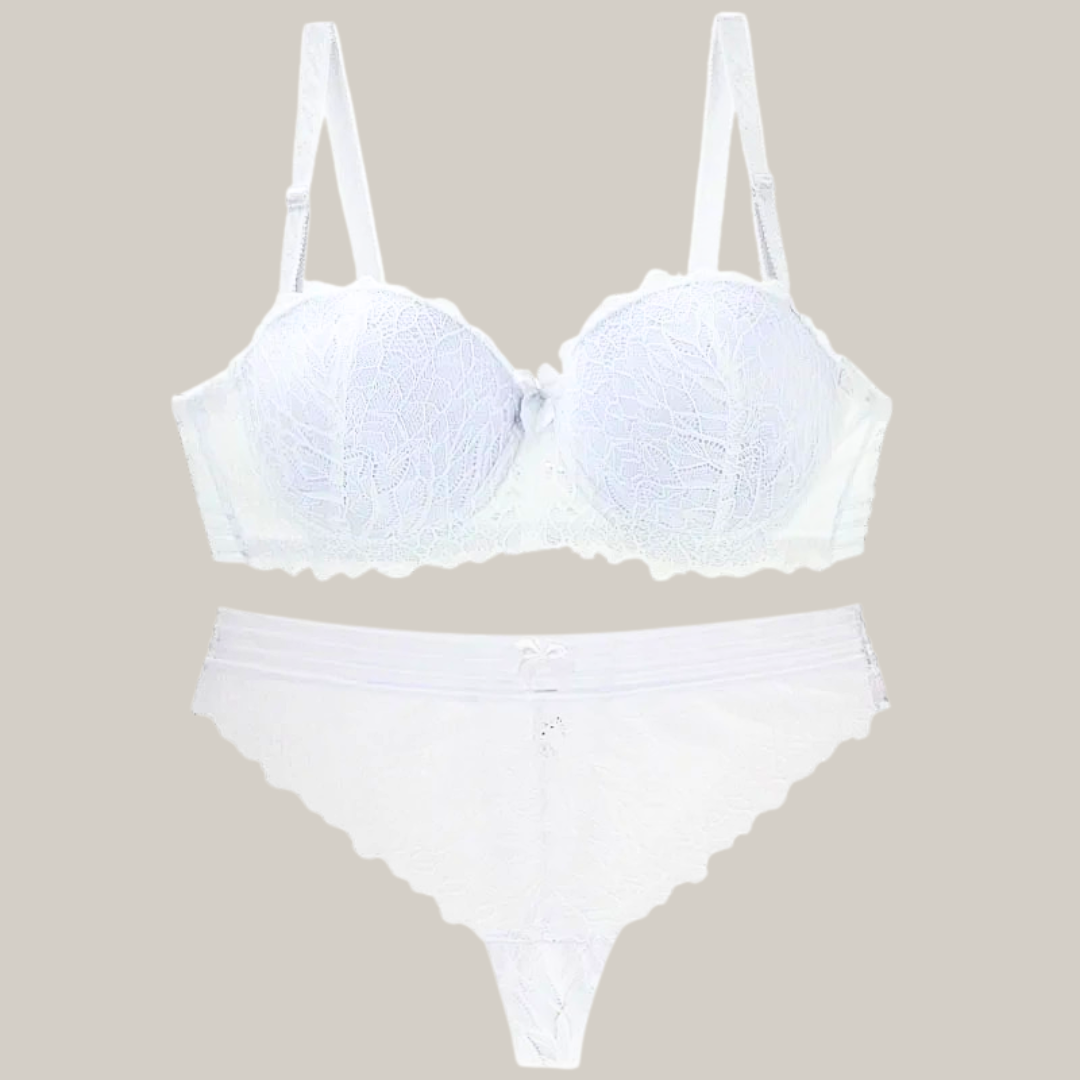 Push Up Lace Bra + Panty Set