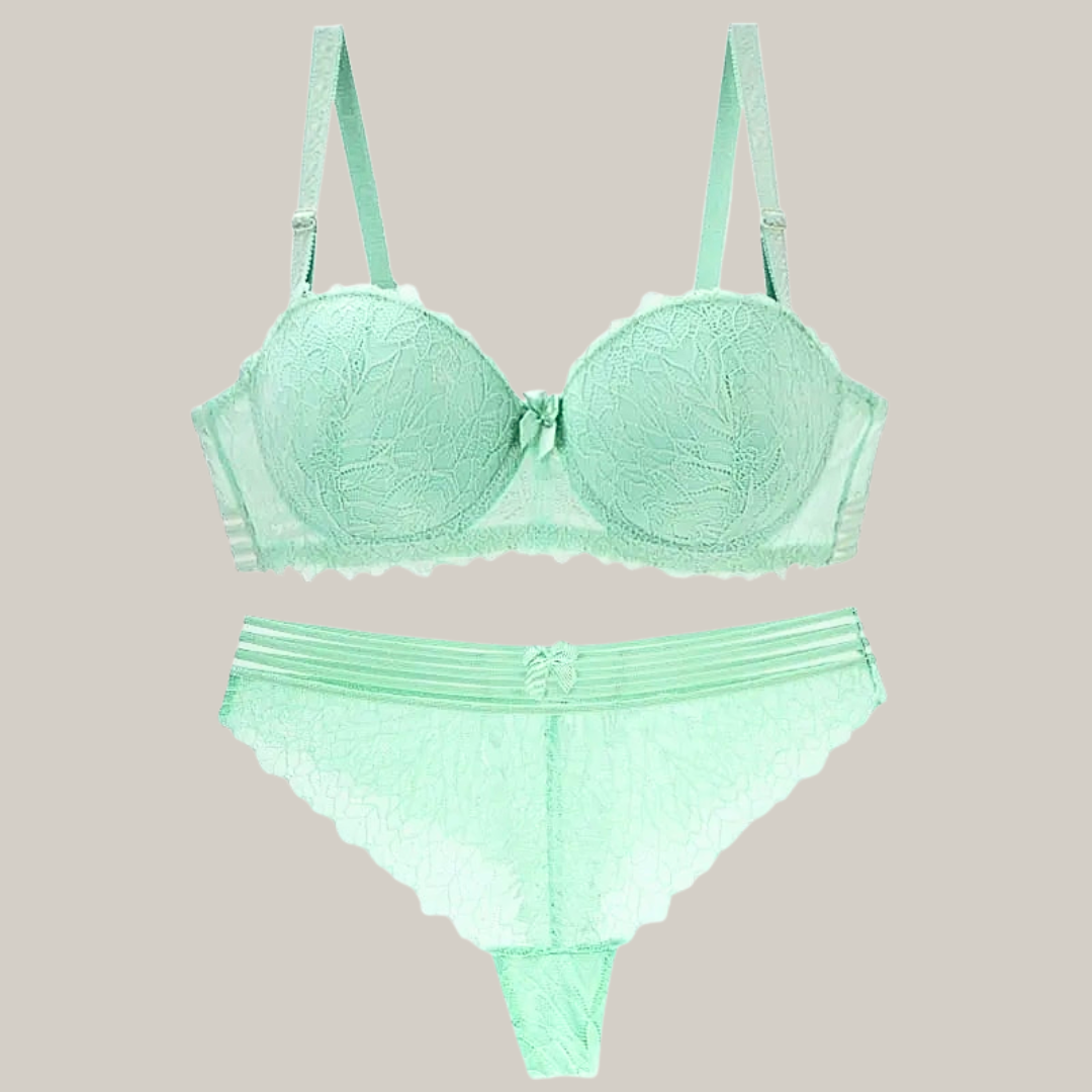 Push Up Lace Bra + Panty Set