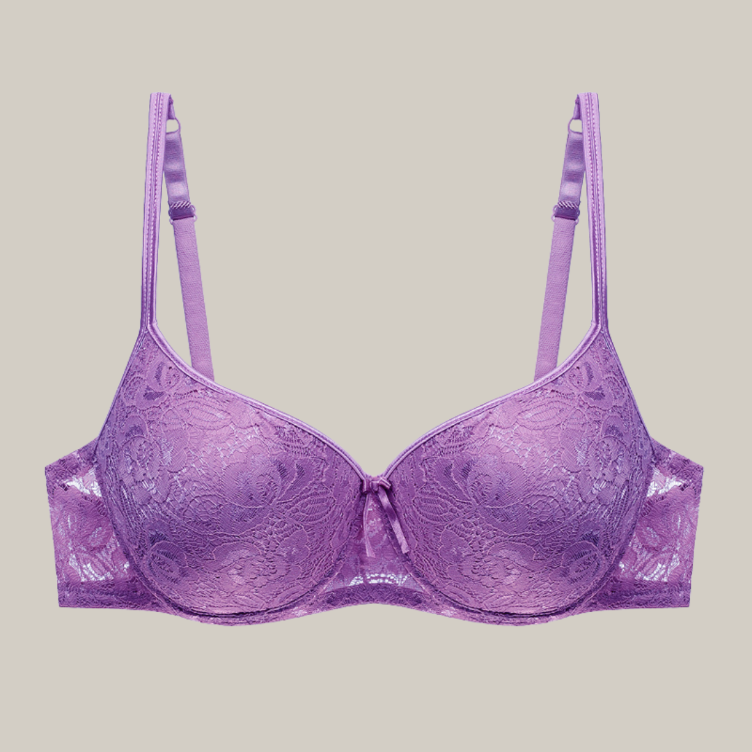 The Lola Push Up Bra (Purple)