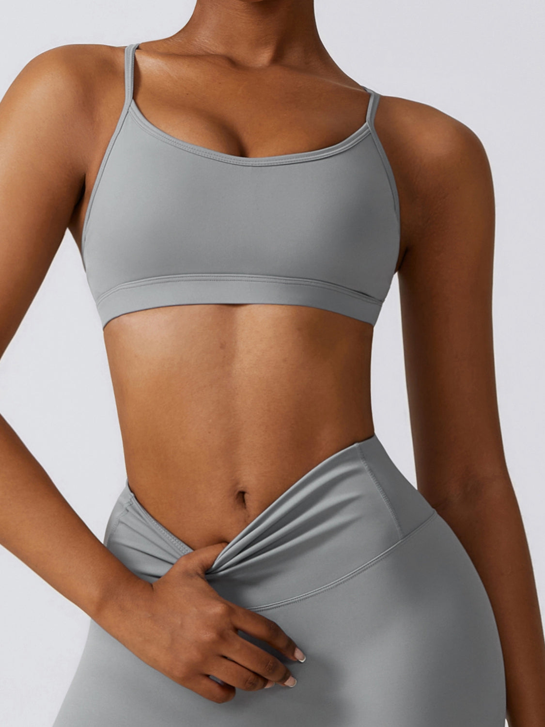 Cropped Sports Tank Top Shapelust