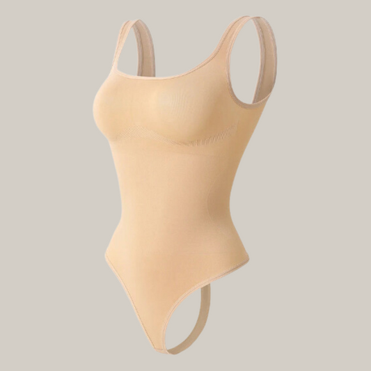 The Tummy Control Body Suit (Beige)