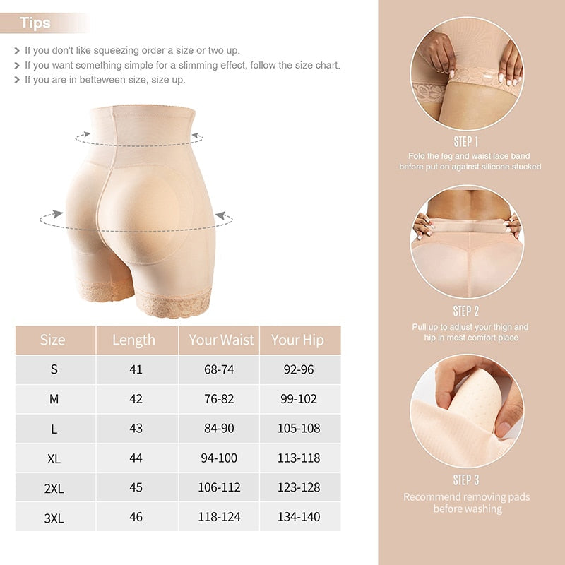 Fake Butt Seamless Hip Enhancer Shapelust