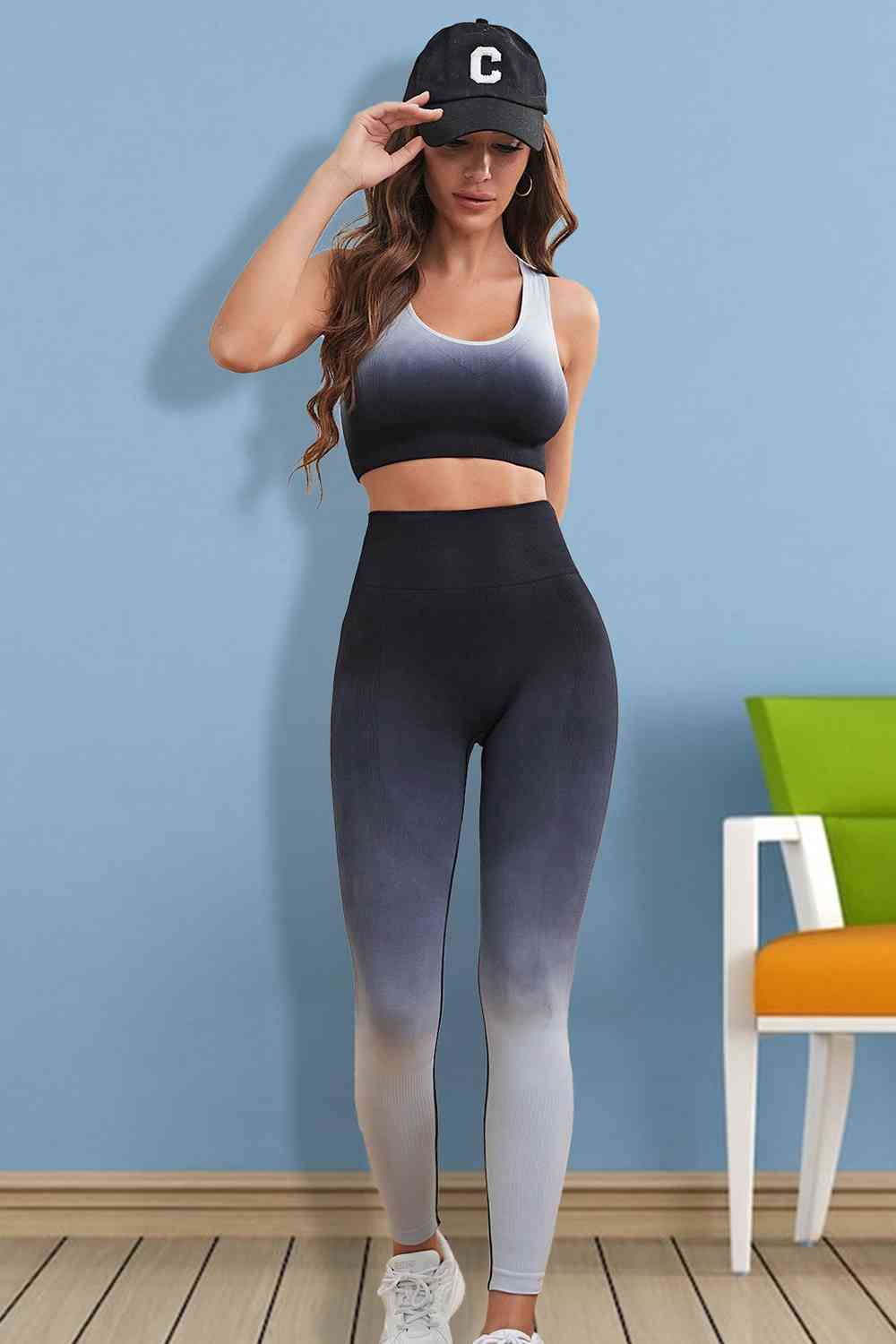 Gradient Sports Tank and Leggings Set Shapelust
