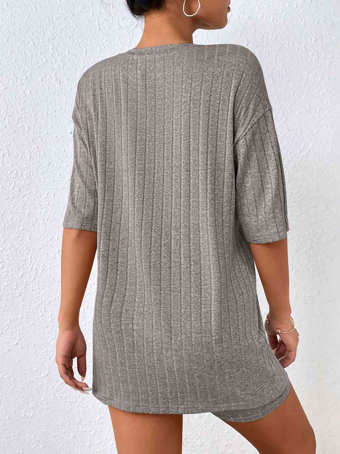 Half Sleeve Top and Shorts Set Shapelust