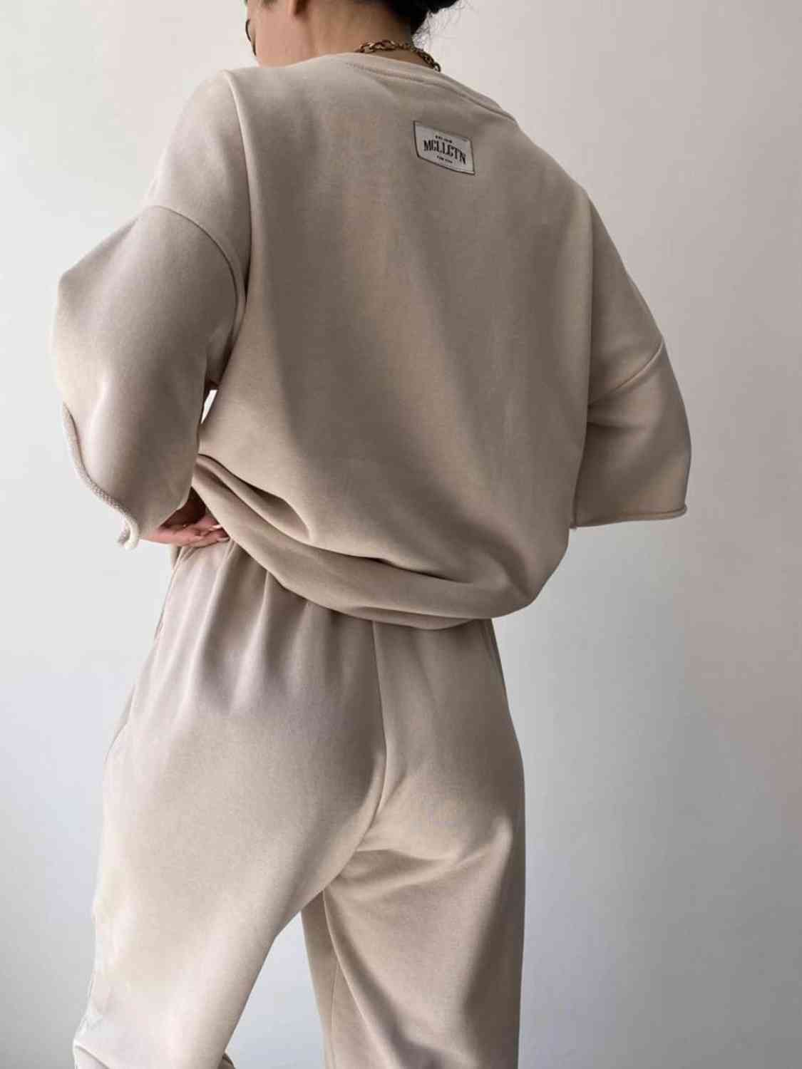 LOS ANGELES CALIFORNIA Graphic Sweatshirt and Sweatpants Set Shapelust
