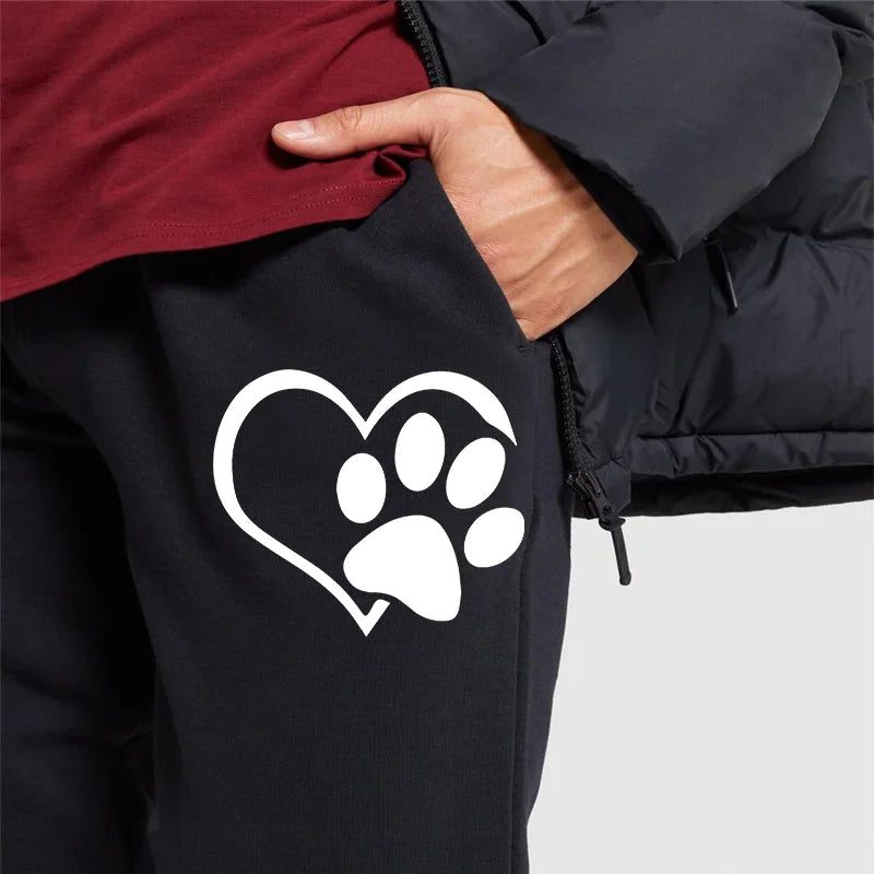 Pawfect Moves Cat Paw Print Joggers