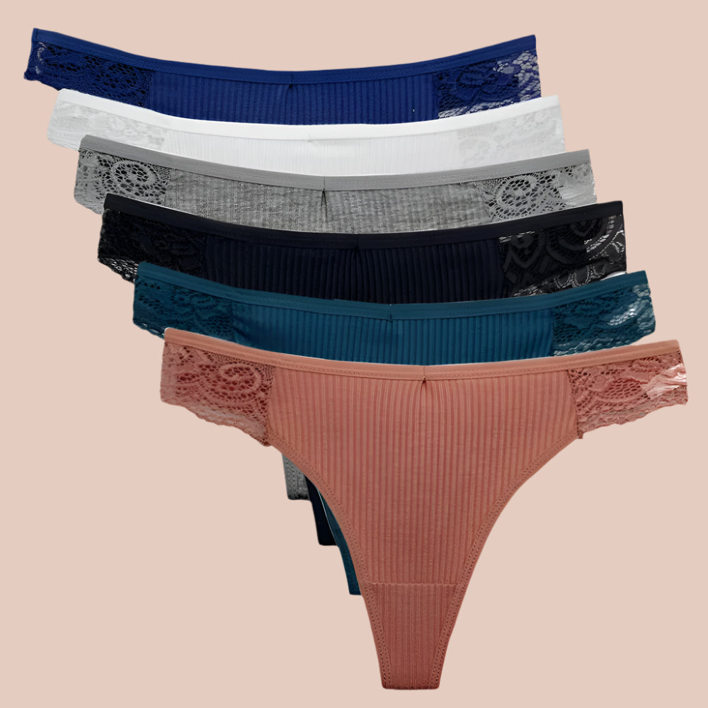 Pop Of Color Panty Pack (5 Pack)