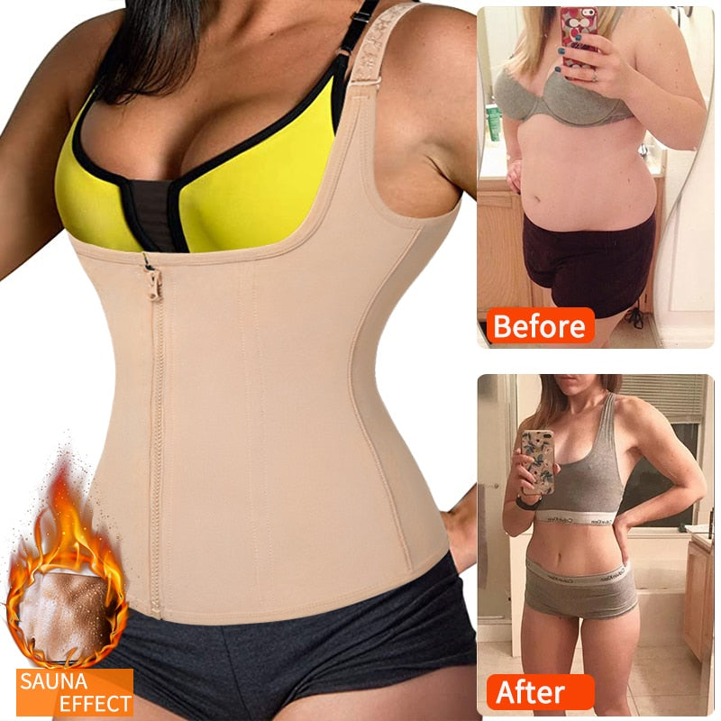 SL Zipper Cincher Corset Shapelust