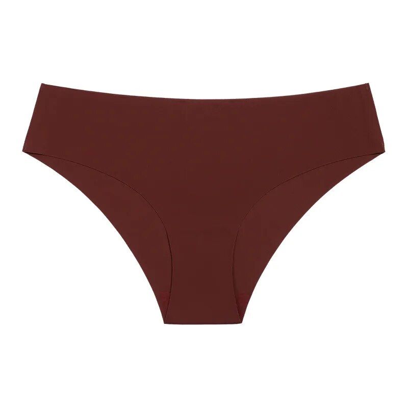The Lexi Seamless Brief (1 Pack - Wine Red) Shapelust