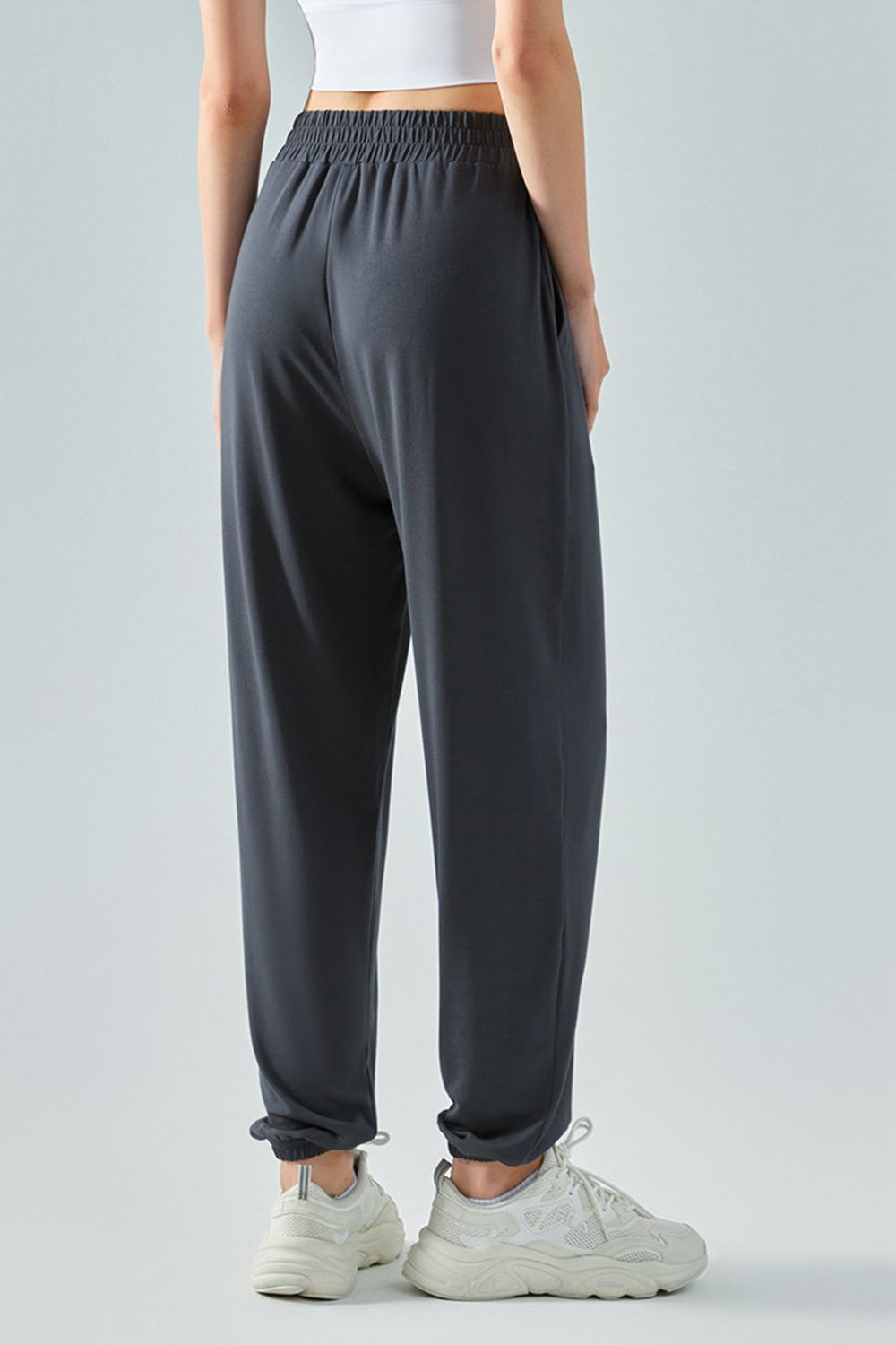 Tie Waist Sports Pants Shapelust
