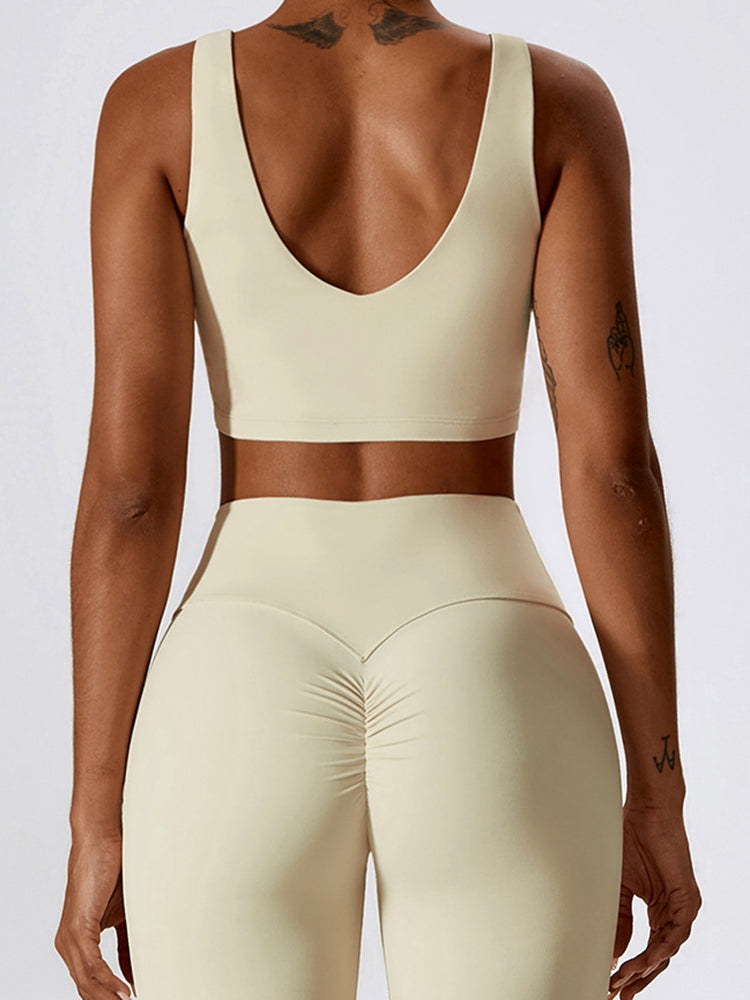 V-Neck Sleeveless Tank Top Shapelust