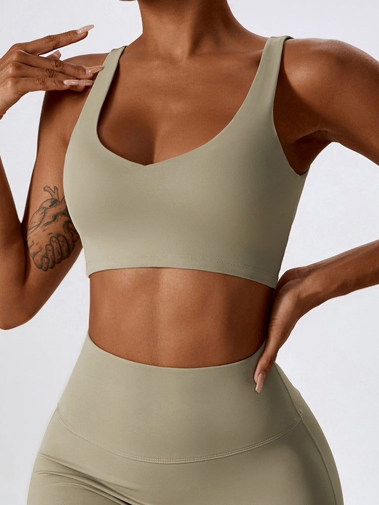 V-Neck Sleeveless Tank Top Shapelust