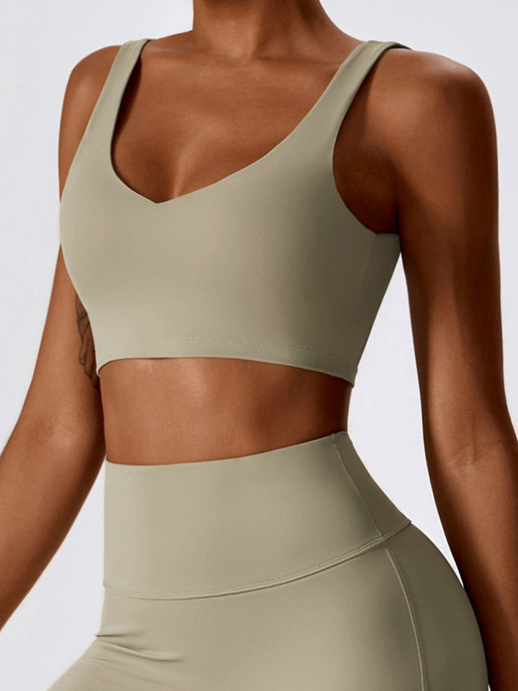 V-Neck Sleeveless Tank Top Shapelust