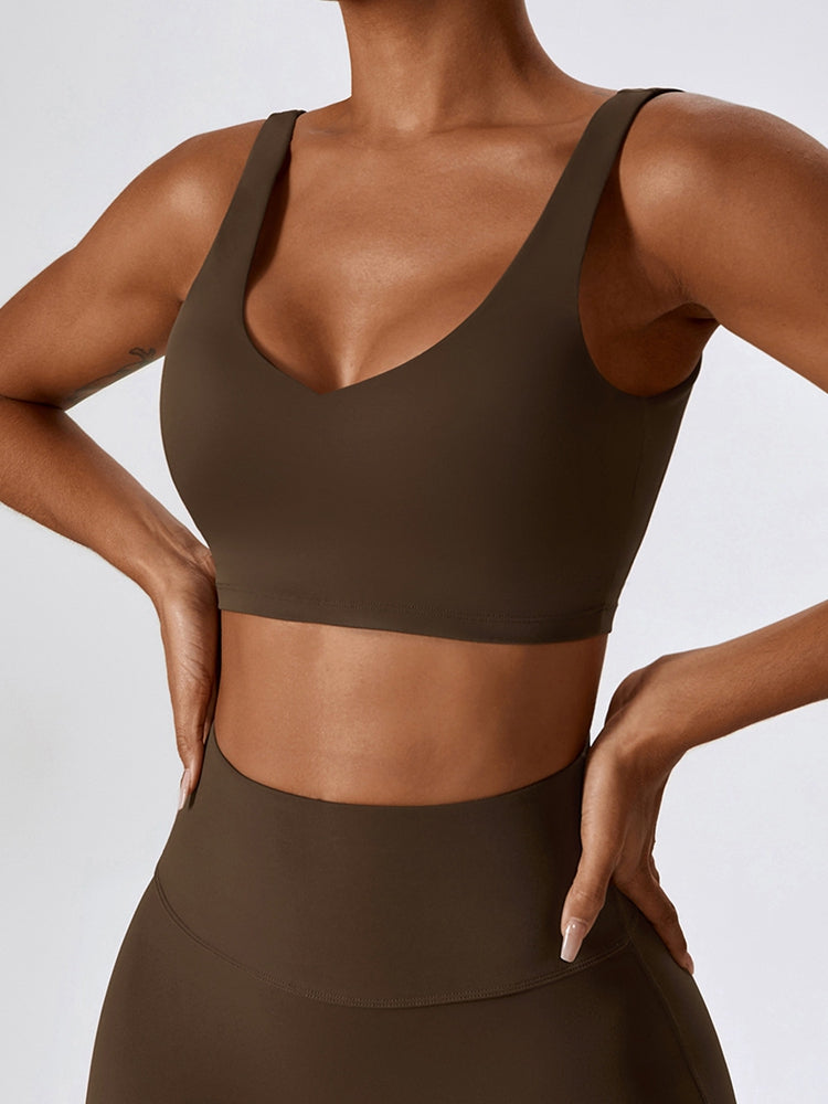 V-Neck Sleeveless Tank Top Shapelust