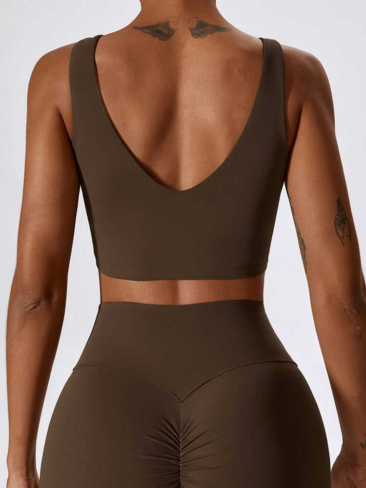 V-Neck Sleeveless Tank Top Shapelust