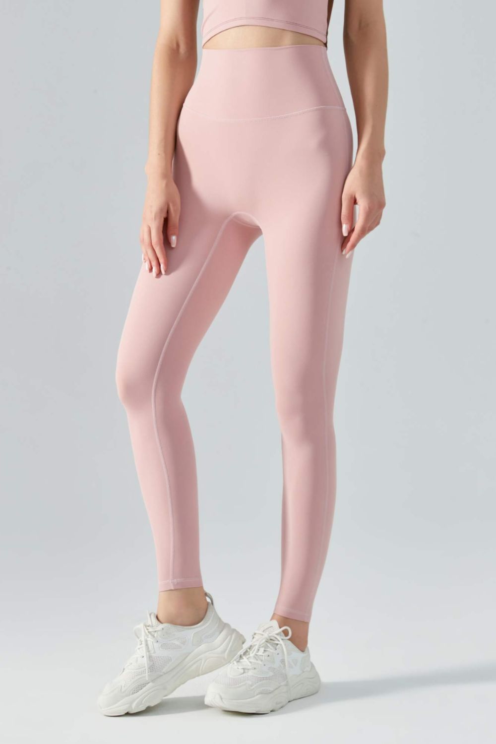 Wide Waistband Active Leggings Shapelust