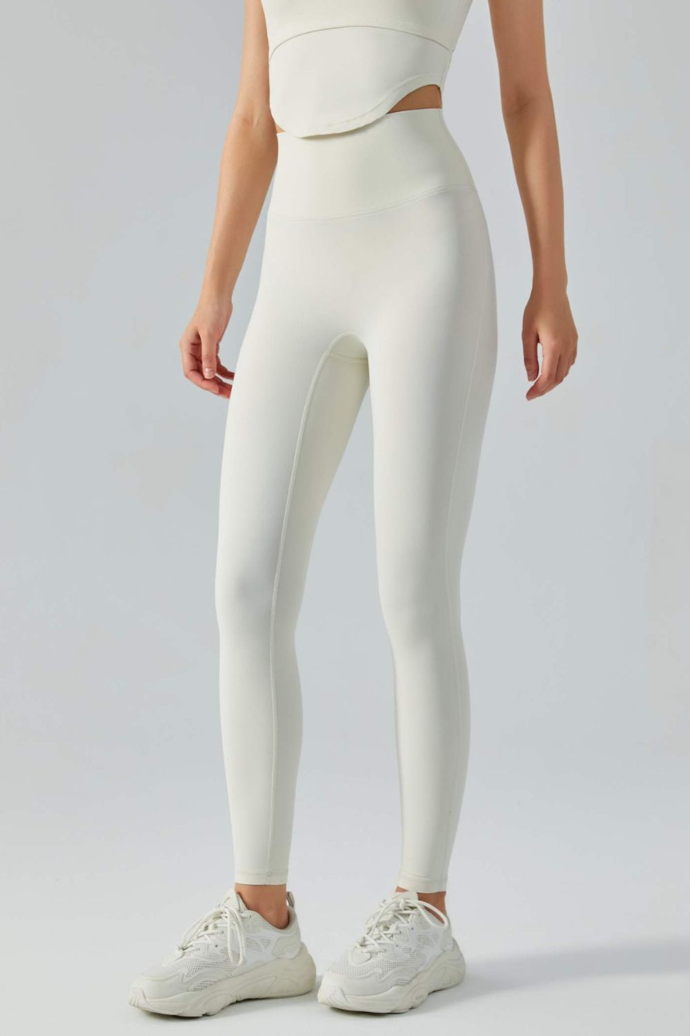 Wide Waistband Active Leggings Shapelust