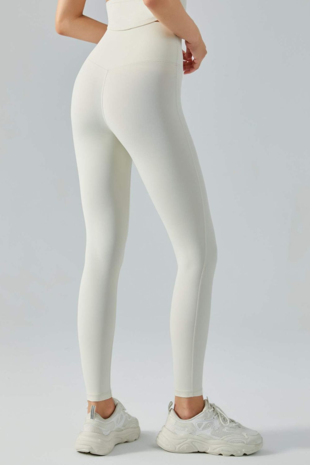 Wide Waistband Active Leggings Shapelust