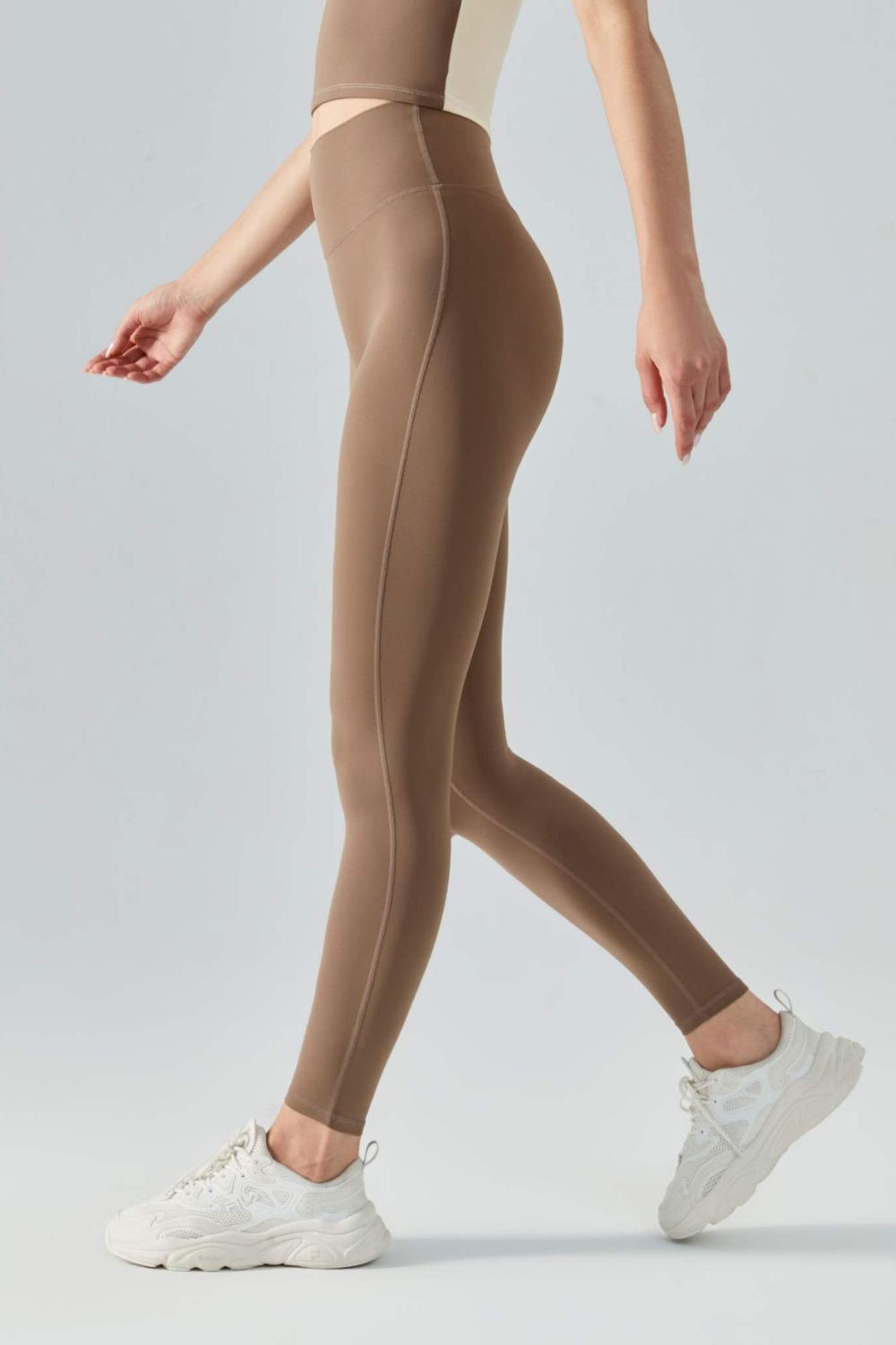 Wide Waistband Active Leggings Shapelust