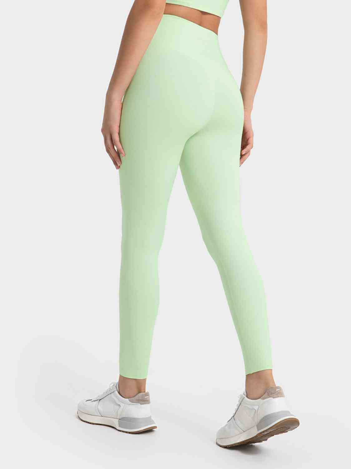 Wide Waistband Sports Leggings Shapelust