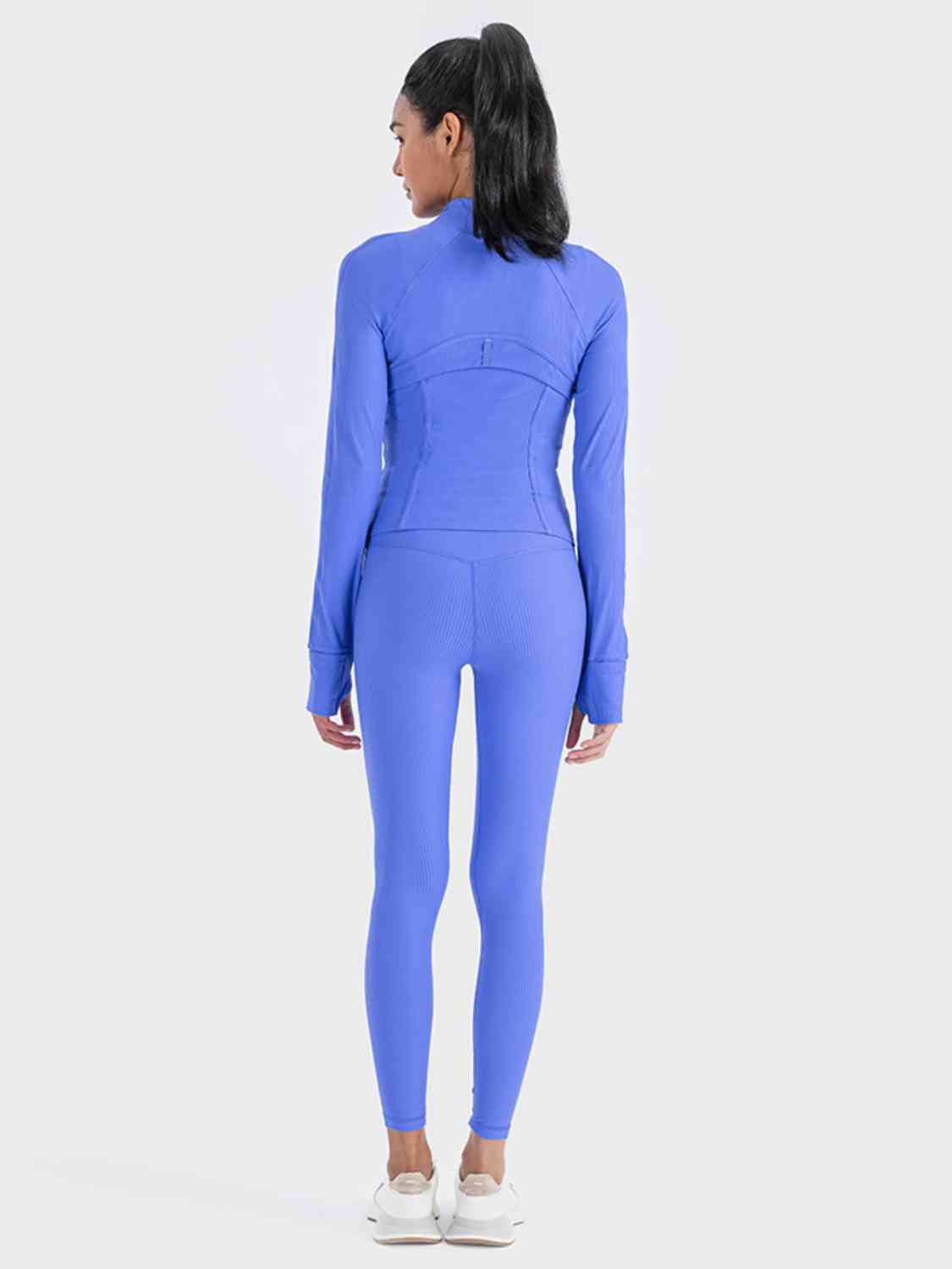 Zip-Up Long Sleeve Sports Jacket Shapelust