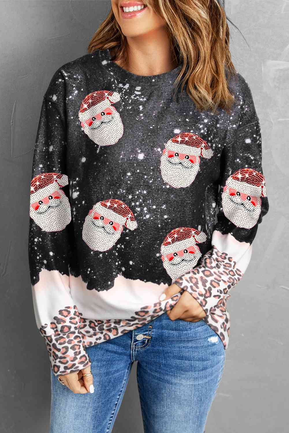 Snowman Bling Christmas Sweater