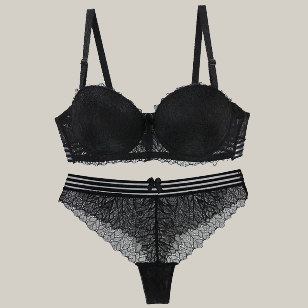 Push Up Lace Bra + Panty Set