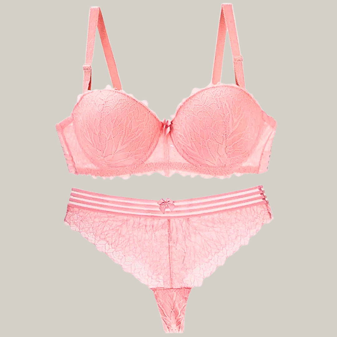 Push Up Lace Bra + Panty Set