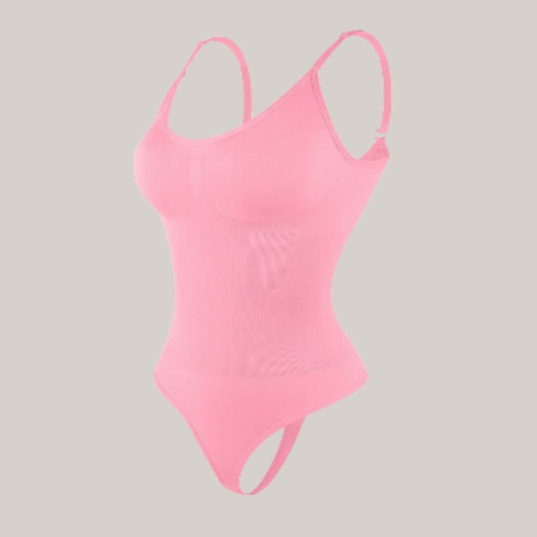 The Tummy Control Body Suit (Pink)