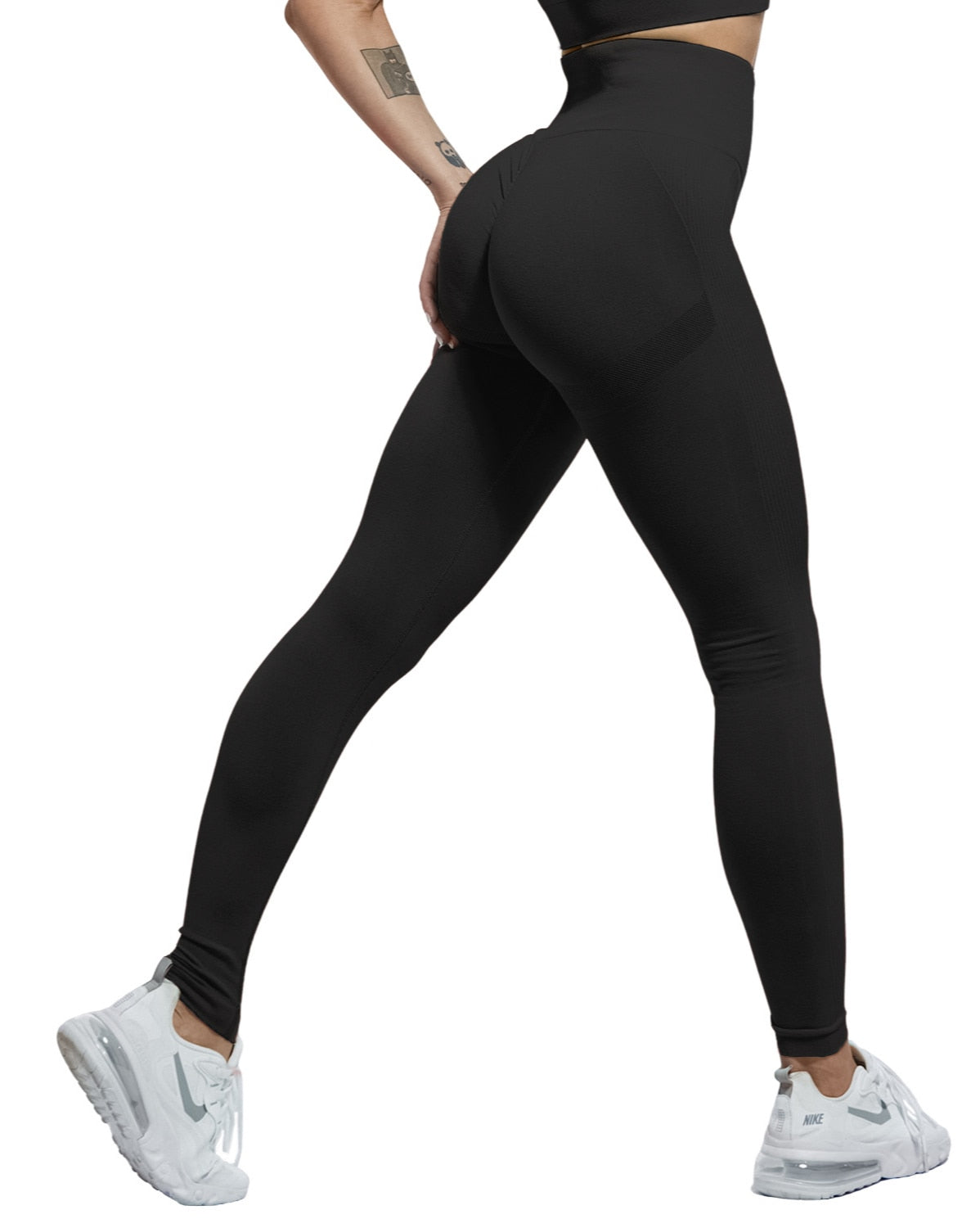 Black Squat Proof Leggings Shapelust