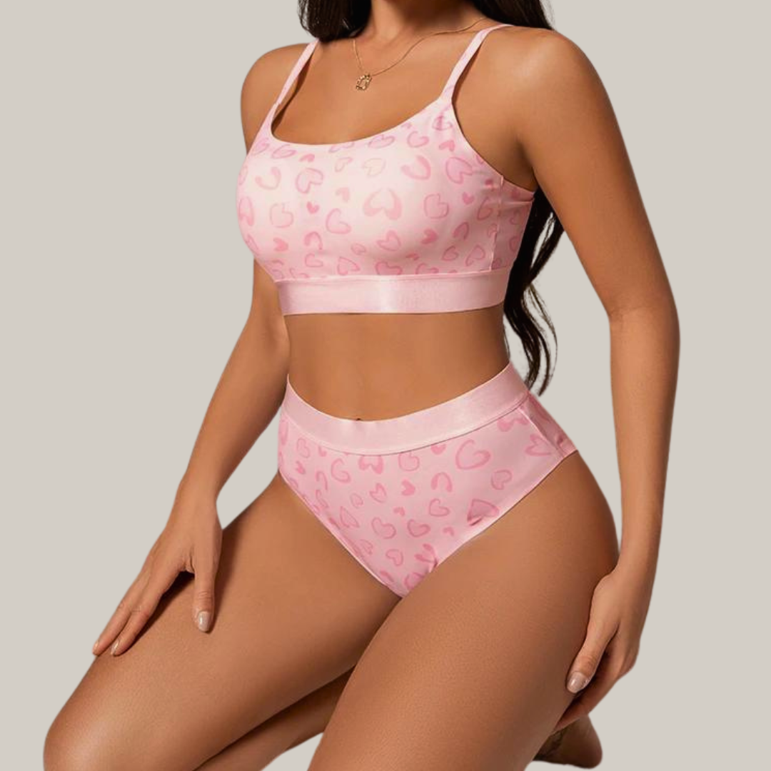 Pink Leopard Set