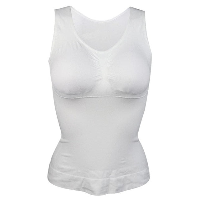 FlexiSculpt Camisole: The Ultimate Padded Tummy Control Tank Shapelust