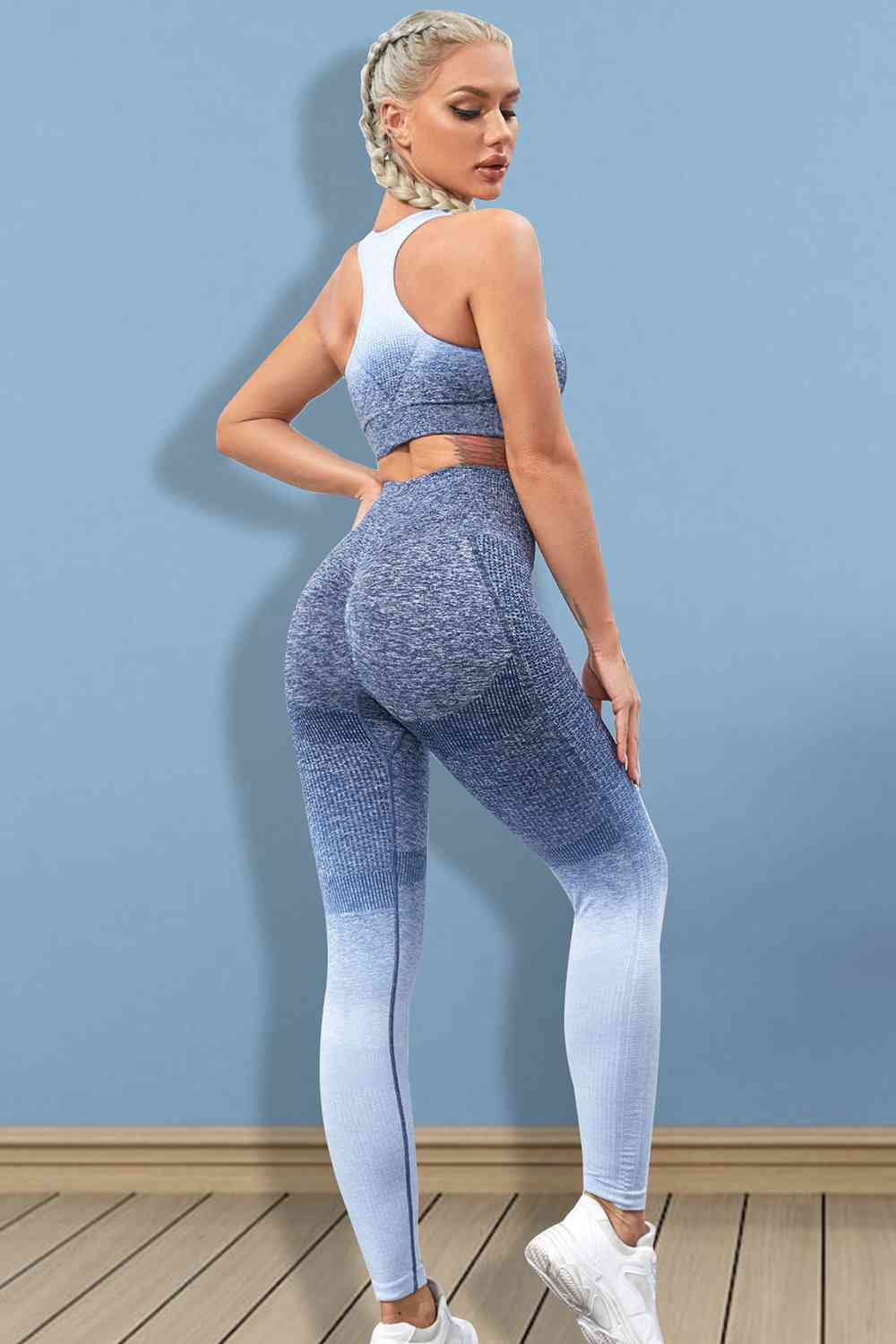 Gradient Sports Tank and Leggings Set Shapelust