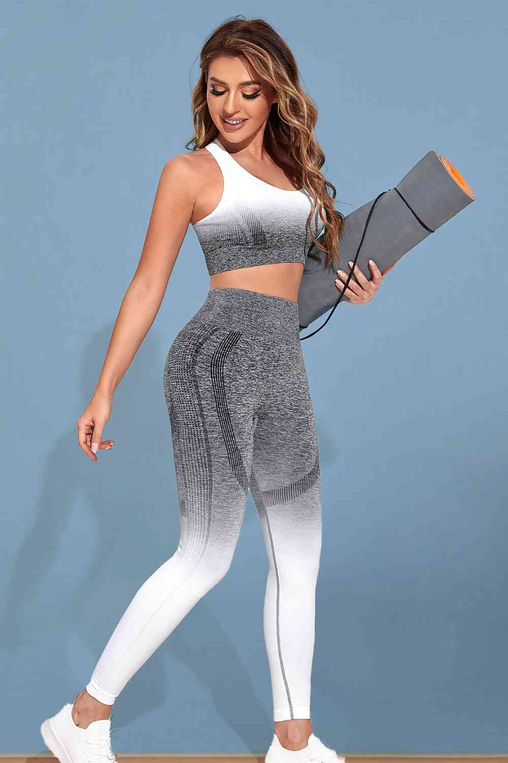 Gradient Sports Tank and Leggings Set Shapelust