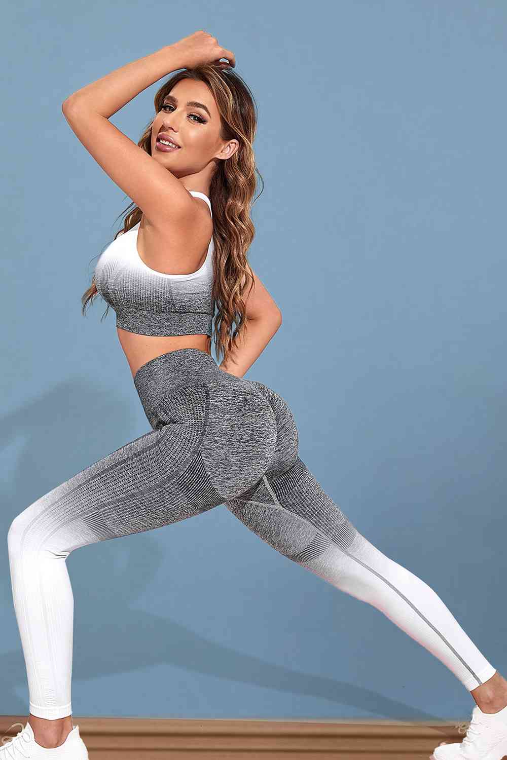 Gradient Sports Tank and Leggings Set Shapelust