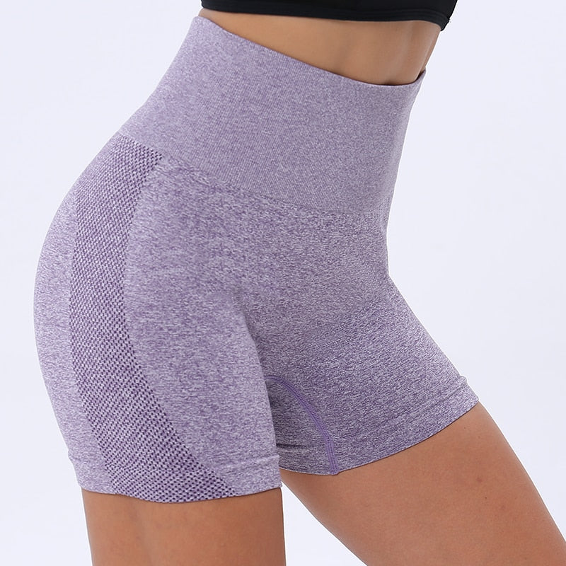 Purple Push Up Squat Proof Shorts Shapelust