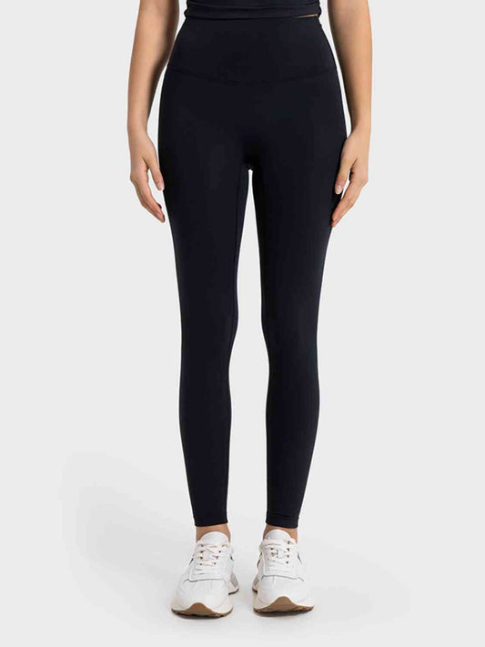 Wide Waistband Sports Leggings Shapelust