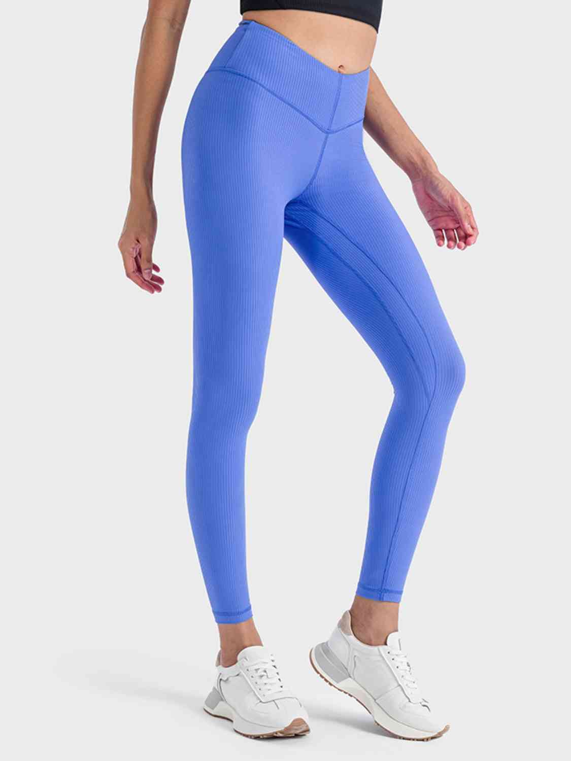 Wide Waistband Sports Leggings Shapelust