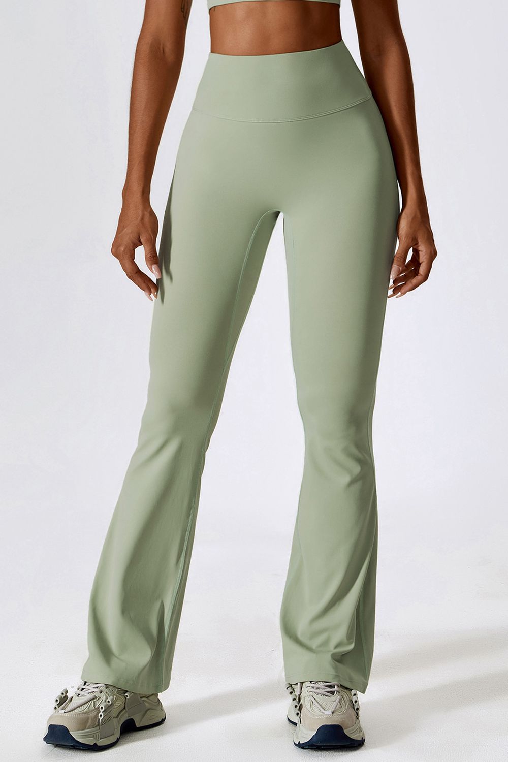 Wide Waistband Sports Pants Shapelust